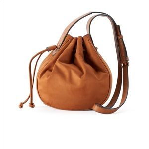 LC Lauren Conrad German Soft Bucket Bag